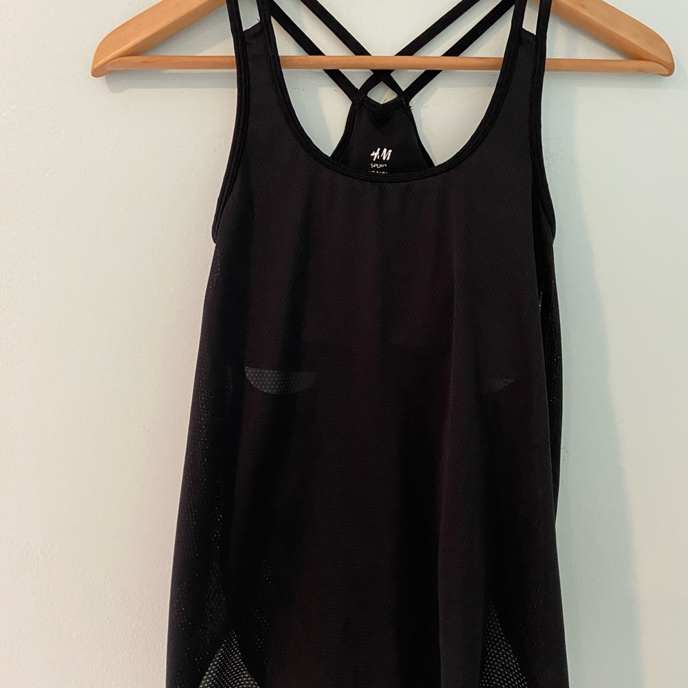 Mesh Tank with Built-in-bra